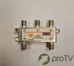 4-WAY Splitter (1/4 S204AP)